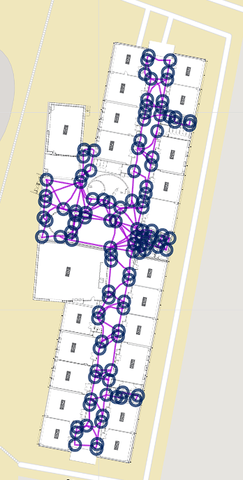 Navigation path graph